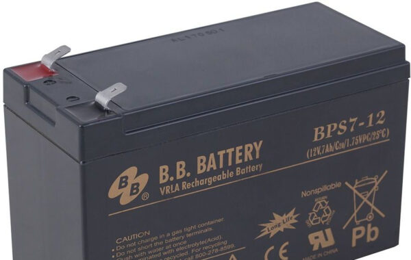 Изображение Батарея для ИБП BB BPS 7-12 12В 7Ач