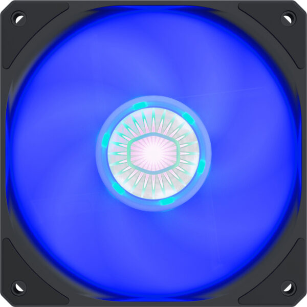 Изображение Вентилятор Cooler Master SickleFlow 120 Blue 120x120mm 4-pin 8-27dB 156gr LED Ret