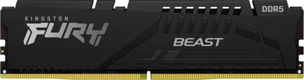 Изображение Память DDR5 16GB 5200MHz Kingston KF552C40BB-16 Fury Beast RTL Gaming PC5-41600 CL40 DIMM 288-pin 1.25В single rank с радиатором Ret