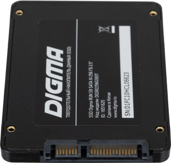 Изображение Накопитель SSD Digma SATA III 256GB DGSR2256GS93T Run S9 2.5"