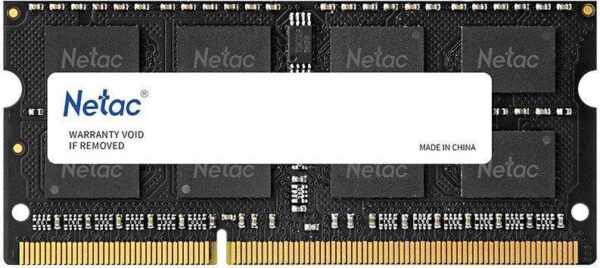 Изображение Память DDR3L 4GB 1600MHz Netac NTBSD3N16SP-04 Basic RTL PC3-12800 CL11 SO-DIMM 204-pin 1.35В single rank Ret