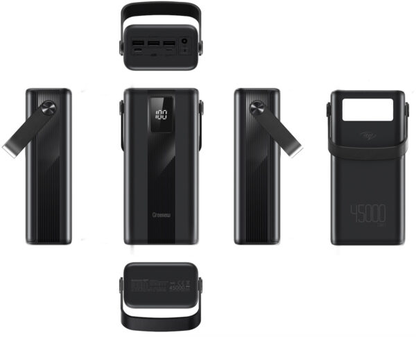 Изображение Мобильный аккумулятор Itel Maxpower 450PF 45000mAh 2.1A черный