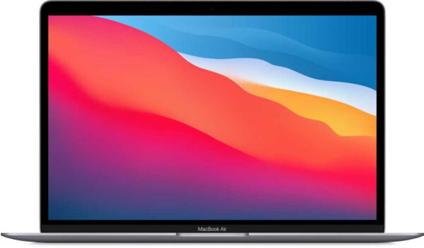 Изображение Ноутбук Apple MacBook Air A2337 M1 8 core 8Gb SSD256Gb/7 core GPU 13.3" IPS (2560x1600) Mac OS grey space WiFi BT Cam (MGN63SA/A)