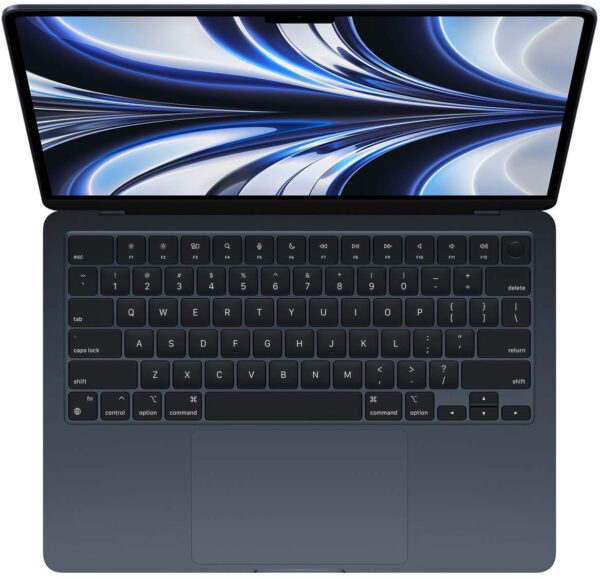 Изображение Ноутбук Apple MacBook Air A2681 M2 8 core 16Gb SSD512Gb/8 core GPU 13.6" IPS (2560x1664) Mac OS midnight WiFi BT Cam (Z160006PD)