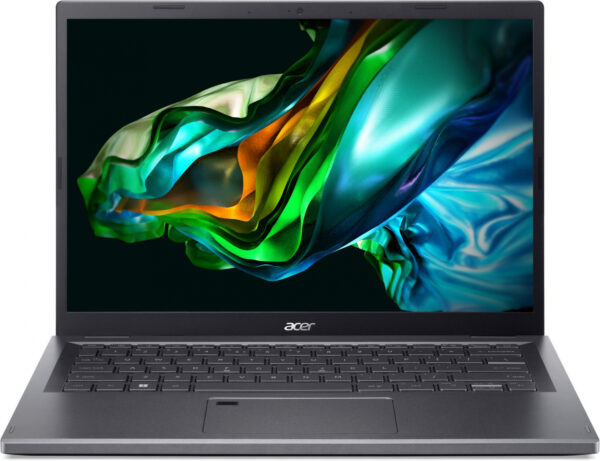 Изображение Ноутбук Acer Aspire 5 A514-56M-34S8 Core i3 1305U 8Gb SSD256Gb Intel UHD Graphics 14" IPS WUXGA (1920x1200) noOS grey WiFi BT Cam (NX.KH6CD.002)