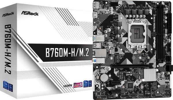 Изображение Материнская плата Asrock B760 PRO RS/D4 WIFI Soc-1700 Intel B760 4xDDR4 ATX AC`97 8ch(7.1) 2.5Gg RAID+HDMI+DP