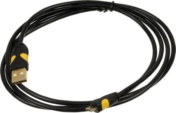 Изображение Кабель 2A Smooth connector USB (m)-micro USB (m) 1.5м черный