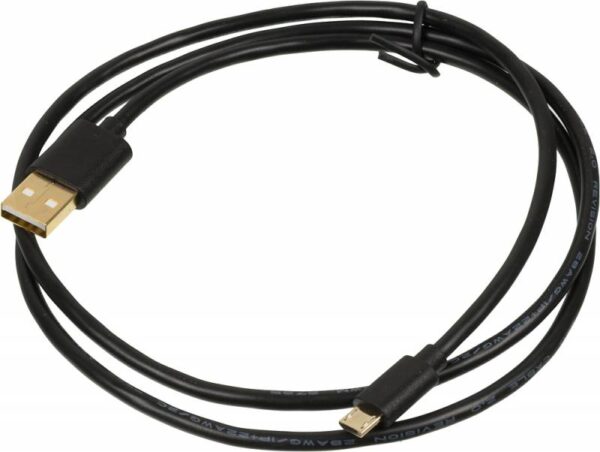 Изображение Кабель 2A Square Connector USB (m)-micro USB (m) 1м черный