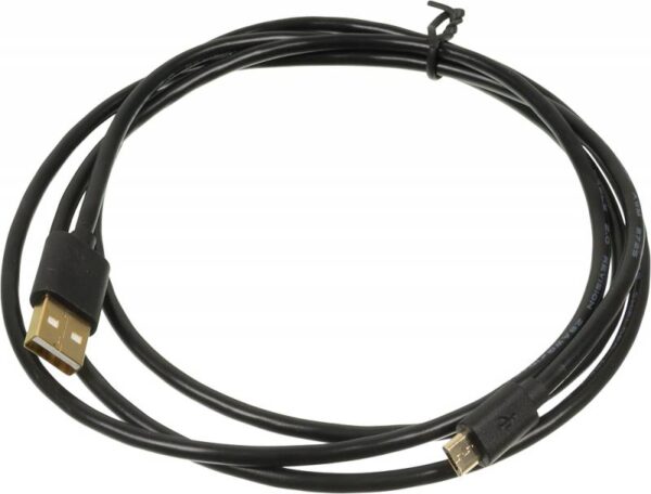 Изображение Кабель 2A Square Connector USB (m)-micro USB (m) 1.5м черный