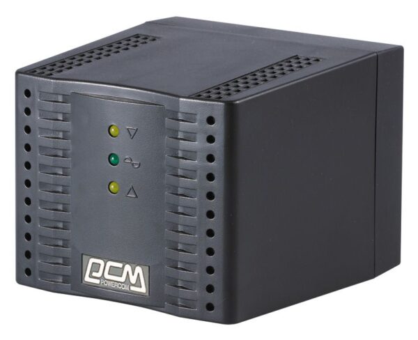 Изображение Стабилизатор напряжения Powercom TCA-1200 600Вт 1200ВА черный