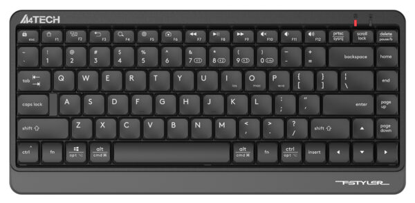 Изображение Клавиатура A4Tech Fstyler FBK11 черный/серый USB беспроводная BT/Radio slim