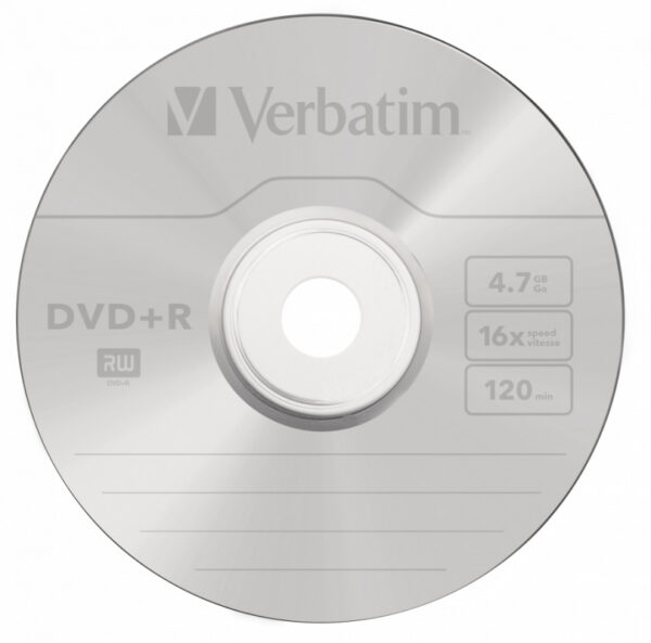 Изображение Диск DVD+R Verbatim 4.7Gb 16x Cake Box (100шт) (43551)