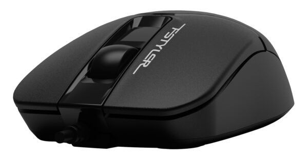 Изображение Мышь A4Tech Fstyler FM12 черный оптическая (1200dpi) USB (3but)