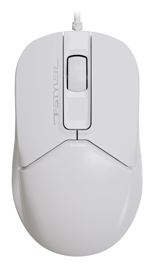 Изображение Мышь A4Tech Fstyler FM12 белый оптическая (1200dpi) USB (3but)