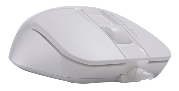 Изображение Мышь A4Tech Fstyler FM12S белый оптическая (1200dpi) silent USB (3but)