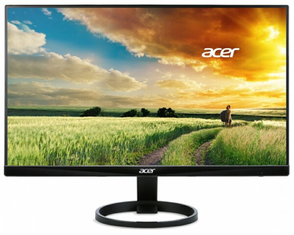 Изображение Монитор Acer 23.8" R240HYbidx черный IPS LED 4ms 16:9 DVI HDMI матовая 250cd 178гр/178гр 1920x1080 60Hz VGA FHD 2.9кг