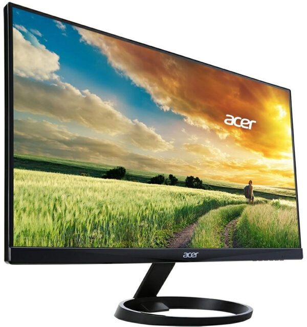 Изображение Монитор Acer 23.8" R240HYbidx черный IPS LED 4ms 16:9 DVI HDMI матовая 250cd 178гр/178гр 1920x1080 60Hz VGA FHD 2.9кг