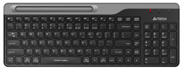 Изображение Клавиатура A4Tech Fstyler FBK25 черный/серый USB беспроводная BT/Radio slim Multimedia