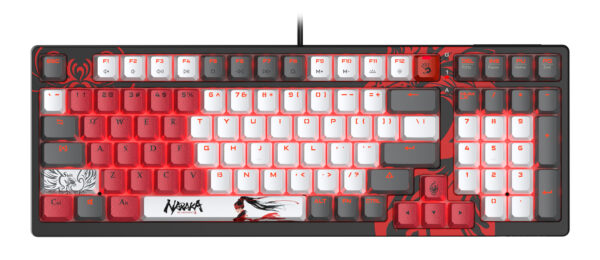 Изображение Клавиатура A4Tech Bloody S98 Naraka механическая черный/красный USB for gamer LED (S98 NARAKA)