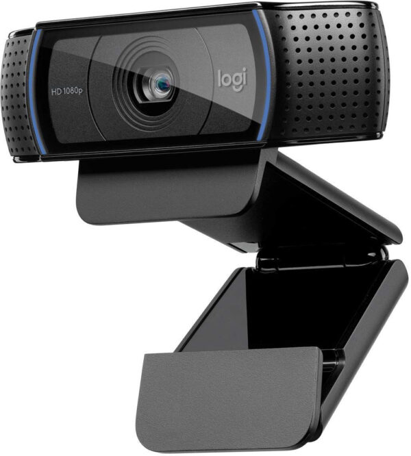 Изображение Камера Web Logitech HD Pro C920 черный 3Mpix (1920x1080) USB2.0 с микрофоном (960-000998)