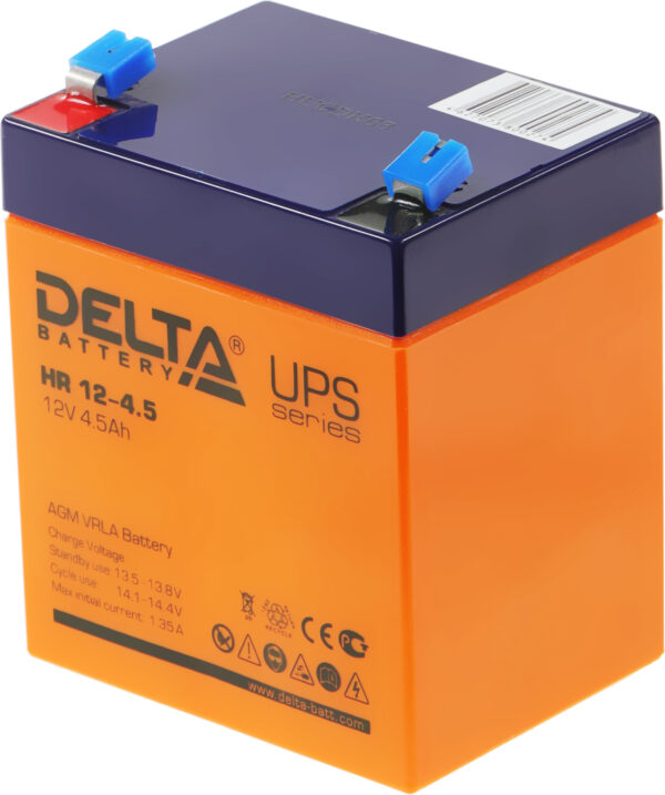 Изображение Батарея для ИБП Delta HR 12-4.5 12В 4.5Ач
