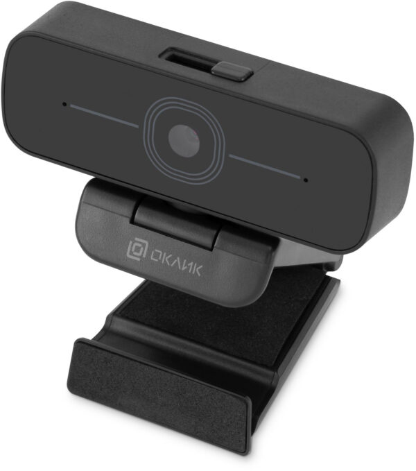 Изображение Камера Web Оклик OK-C001FH черный 2Mpix (1920x1080) USB2.0 с микрофоном