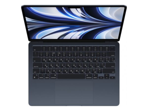 Изображение Ноутбук Apple MacBook Air 15" (M3, 8C CPU/10C GPU, 2024), 16 ГБ, 512 ГБ SSD, «полуночный черный»